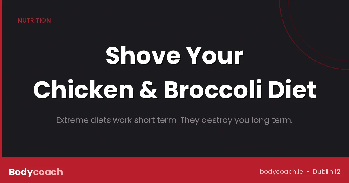 Why extreme diets don't work long term