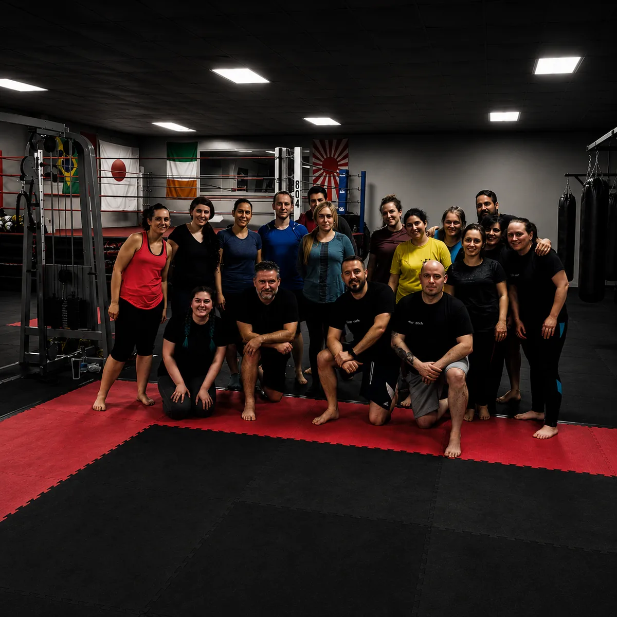 Group training class at Bodycoach Dublin 12